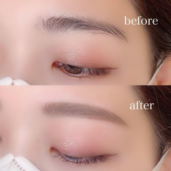 眉毛アイブロウデザインWAX＋眉メイク仕上げ ￥3,800