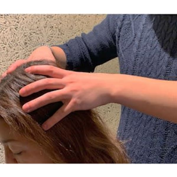 【No1メニューメンズの方リピート率80%】デザインカット+発育頭皮改善スパ