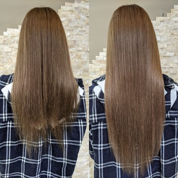 ケアカラー+ロアエクステ40枚　30600円