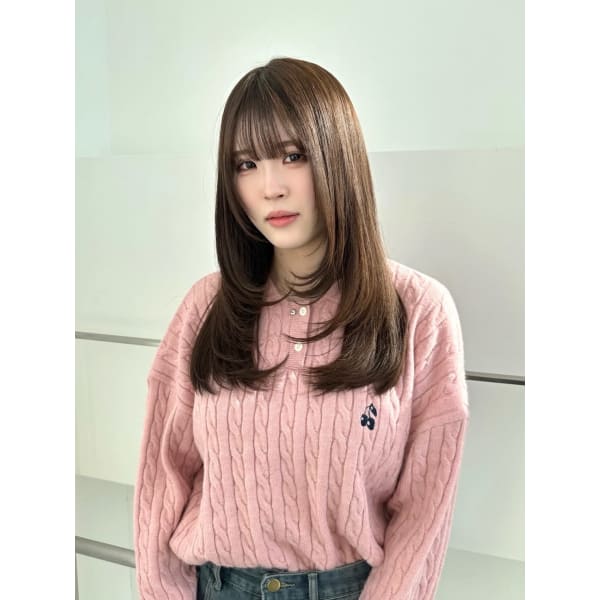 【オージュアTR】カット＋透明感カラー＋オージュア4ステップTR ¥9900 #上尾