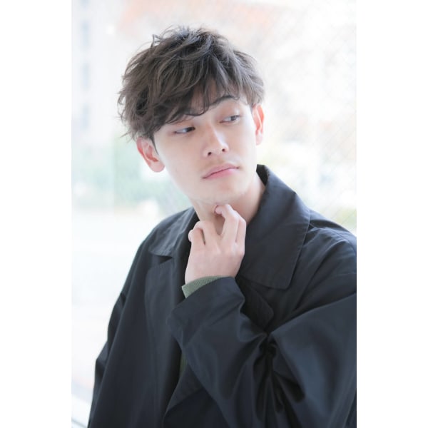 【全員】”迷ったらこれ”身だしなみメンズカット＋眉カット＋炭酸クレンジングスパ