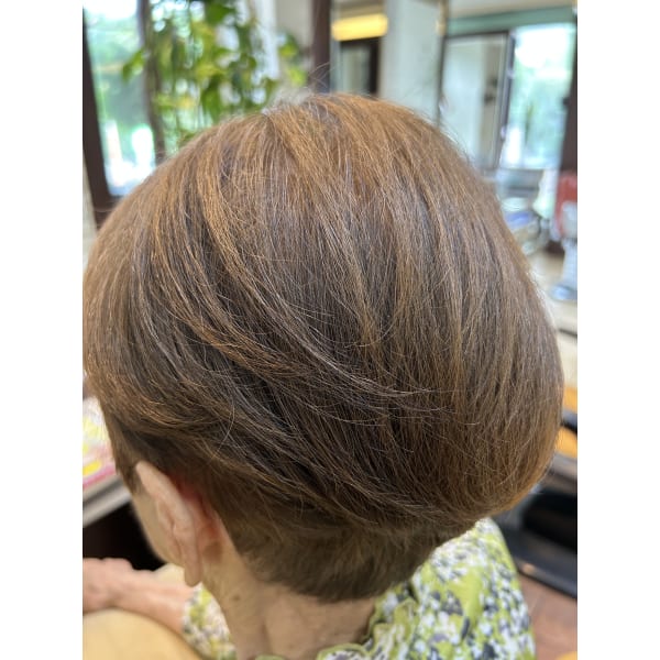 酸性カラー＋カット