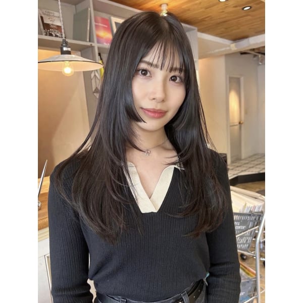 【人気当店No1】カット+カラー+リンケージトリートメント¥12,980