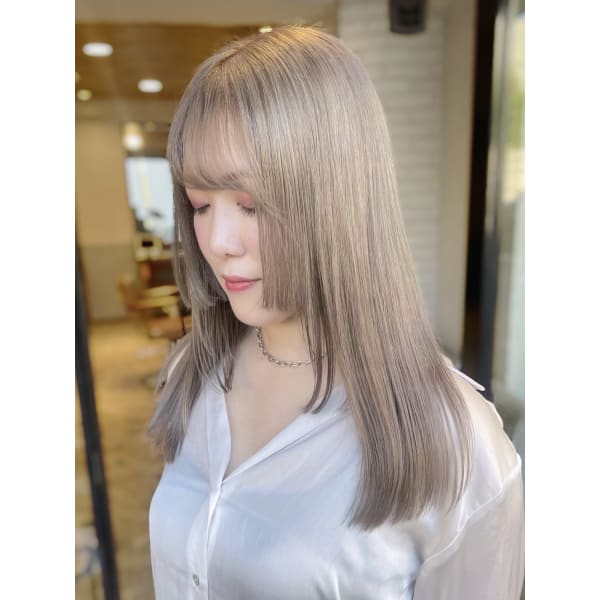 【Tamaki限定】カット+ダブルカラー¥14,000