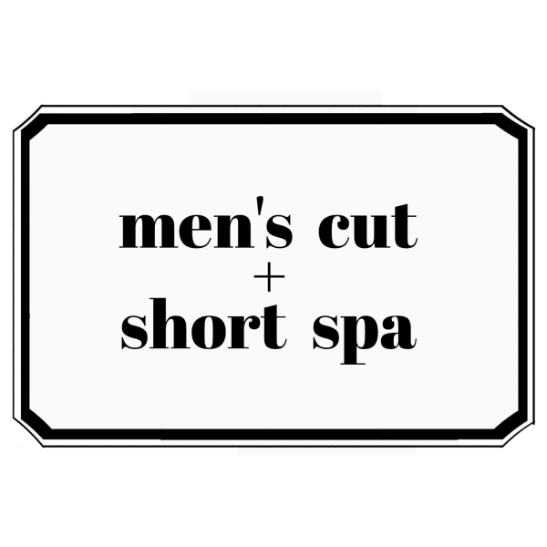 【men's限定】カット+頭皮ケア炭酸シャンプー