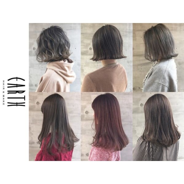 【新規＆来店1年以上前☆】カット+オーガニックカラー+選べるトリートメント12320→￥6900