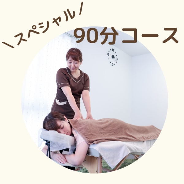 【再来】《満足度No.1》溜まった疲労を一気に解消!ドライヘッドスパ+全身ケア90分 ¥11,000