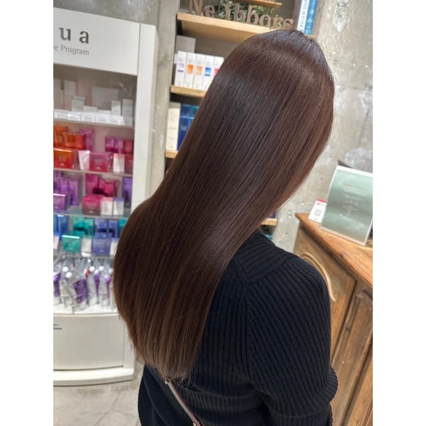 【ご新規様おすすめNo.1】髪質改善オージュアトリートメント＋カット＋プレミアムケアカラー