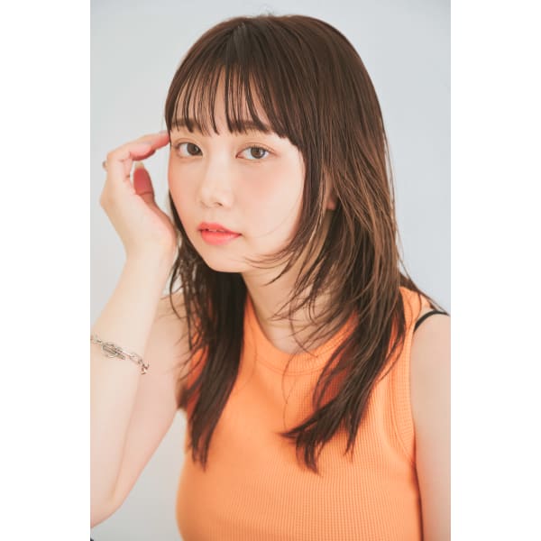 カット+カラー+ハホニコTR+ナノバブルシャンプー付¥7800