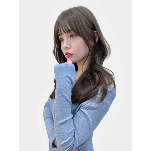 【当店オススメNo.1】カット+カラー+AujuaTR¥19,800⇒¥14,600〈池袋/池袋駅〉