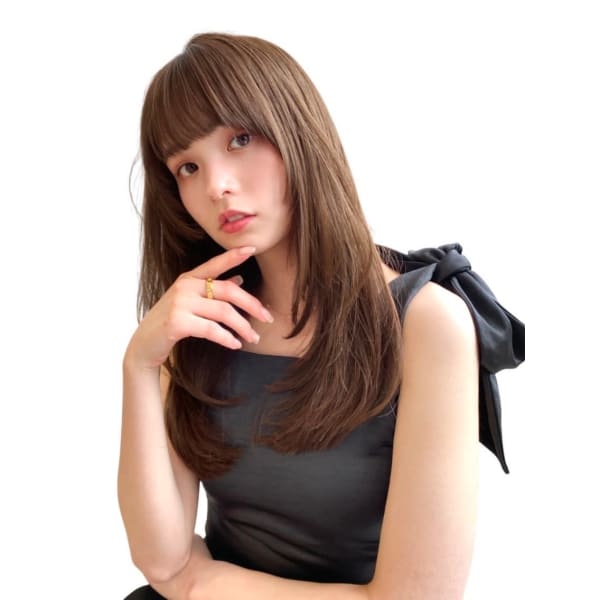 【人気No.1☆】カット+カラー +3STEPシルキートリートメント¥12400〈池袋/池袋駅〉