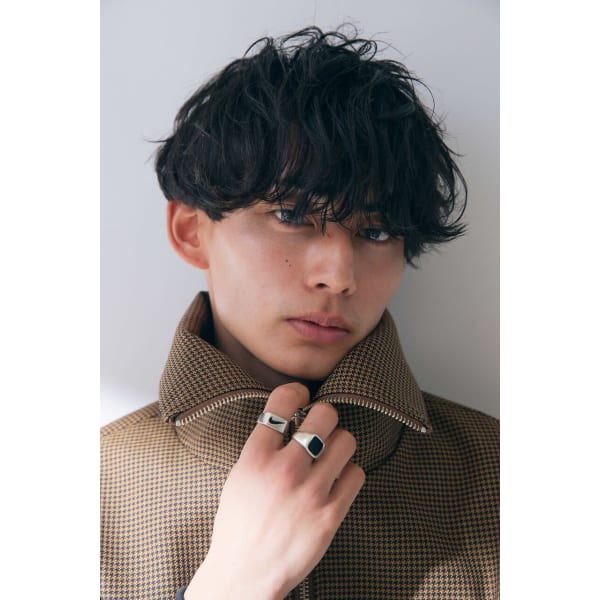 【メンズ限定】カット+パーマ+ヘッドスパ【¥16500→¥9900】【池袋/メンズ】