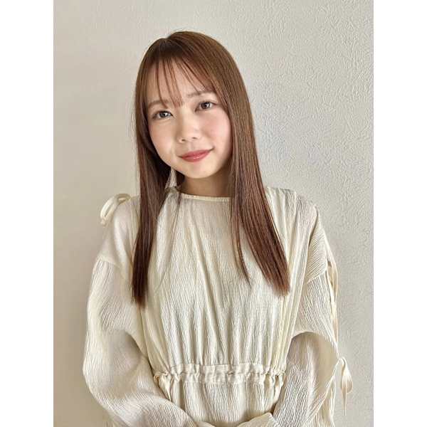 《marbb付》カット+ストレートパーマ+トリートメント　¥17,000