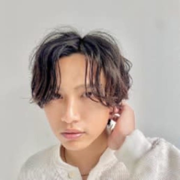 カット+ニュアンスパーマ ￥9000