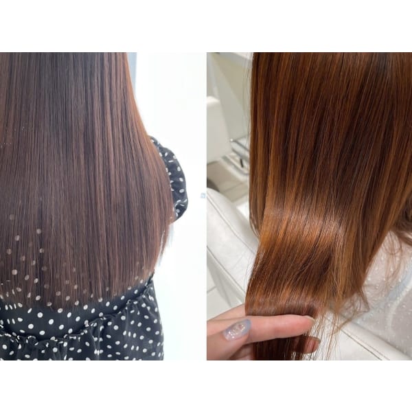 カット+質感再整カラー+オージュアトリートメント 11,000円