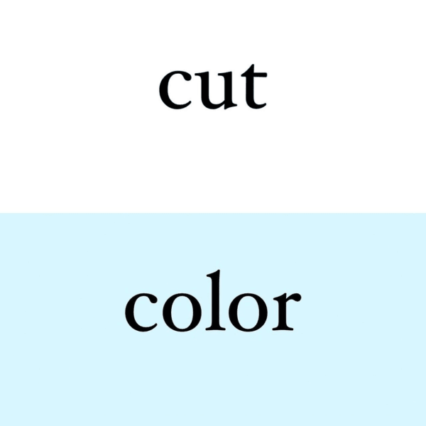 【メンズ】カット+艶カラー(白髪染めもOK)☆