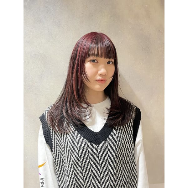 【平日限定】似合わせカット＋うる艶カラー＋高保湿トリートメント￥11000→￥9900