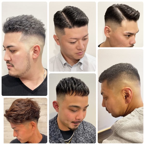 【短髪をやりつくしたあなたへ】フェードカットコース￥6,600～