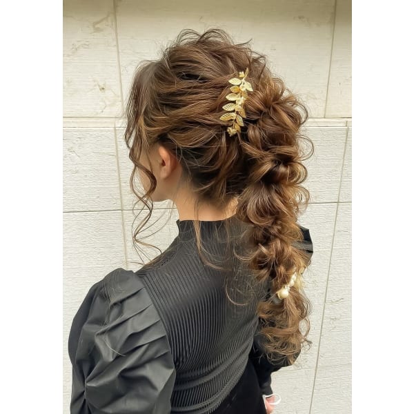 ［平日限定］今まで以上に可愛く…似合わせヘアセット14時－16時　※電話予約は受け付けておりません