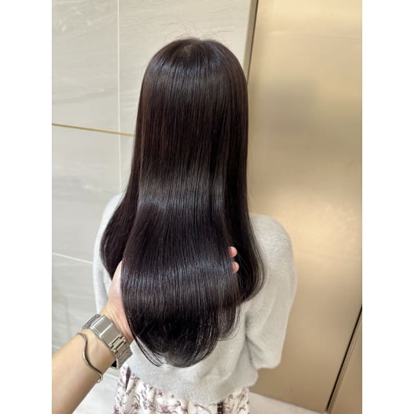 【湿気対策に♪】似合わせカット＋髪質改善コスメストレート