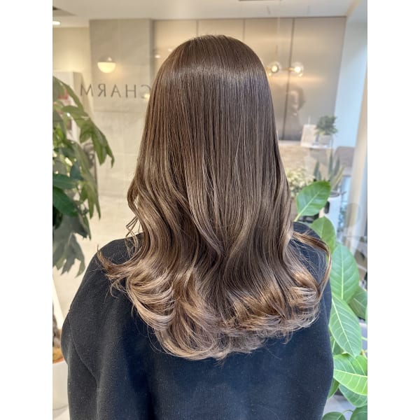 【人気当店No1】カット＋ケアカラー＋オージュア5stepTR