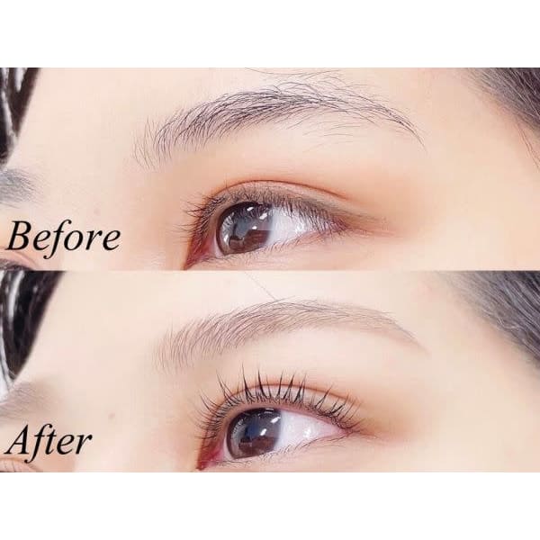 眉毛アイブロウデザインWAX+メイク仕上げ ¥3800