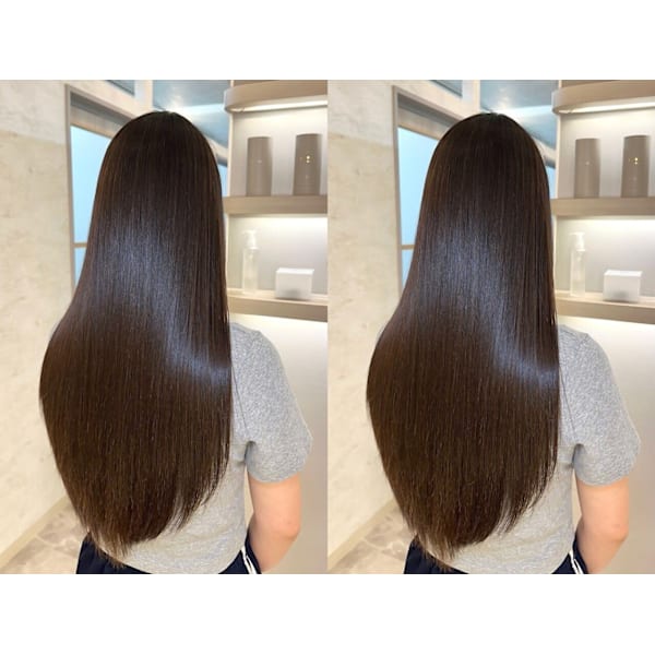 縮毛矯正+カット+選べる髪質改善トリートメント付き◎ ¥18900