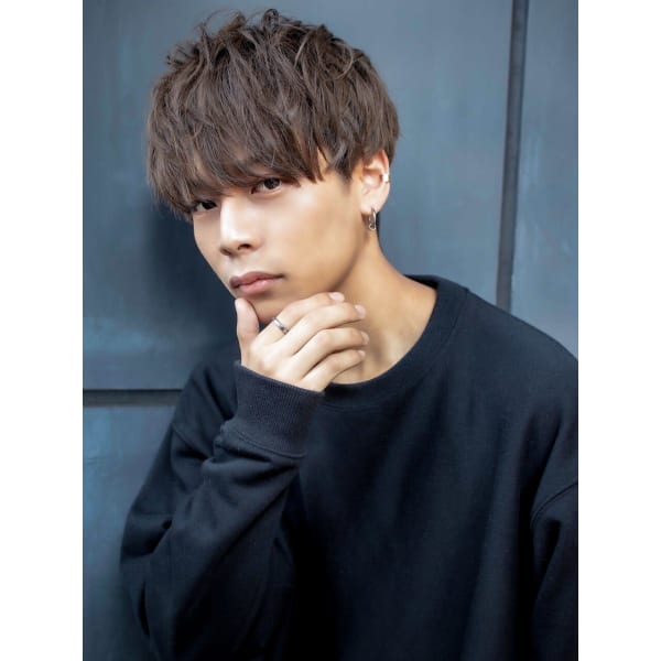 【メンズ限定】デザインパーマ+カット 12100円→8300円