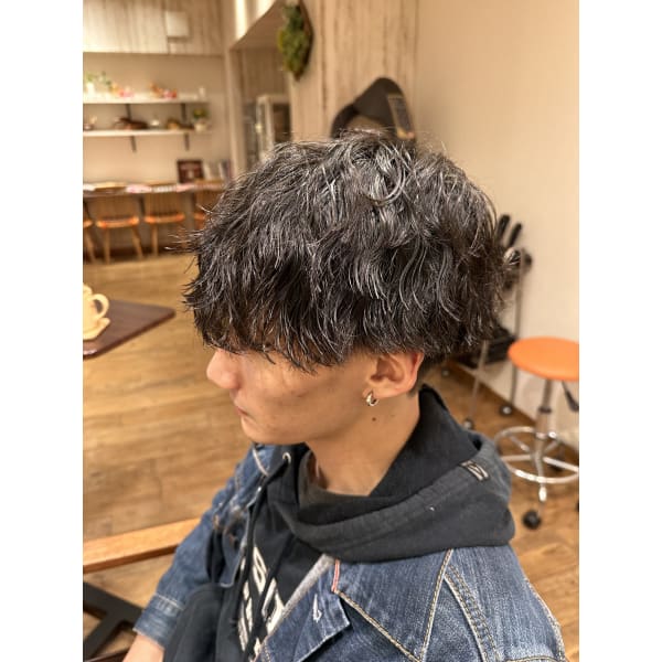 【☆メンズ限定☆】メンズカット+パーマ ¥11,000