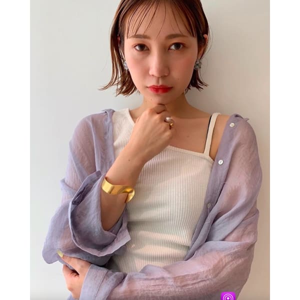 肌が綺麗に魅える 極純艶髪イノアカラーコース22,550→20,295