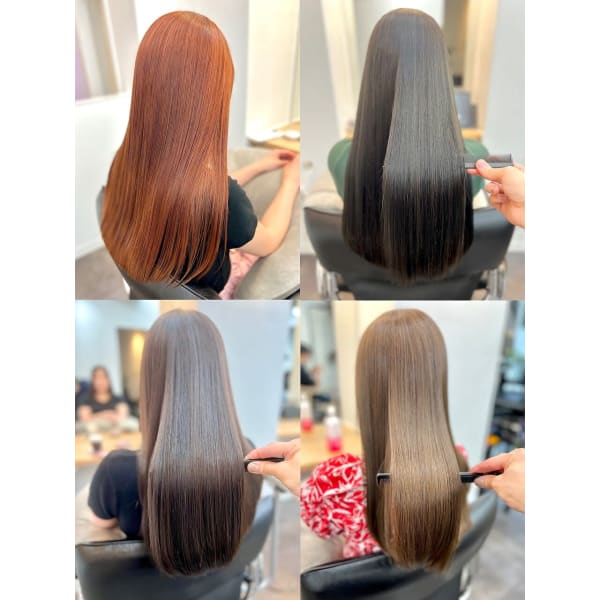 【新規】カラー＋髪質改善ULTOWA＋マイクロバブル【銀座】