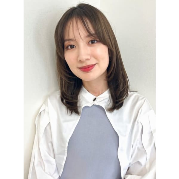 【冬の乾燥をしっとり艶々に!】カット+オージュアトリートメント