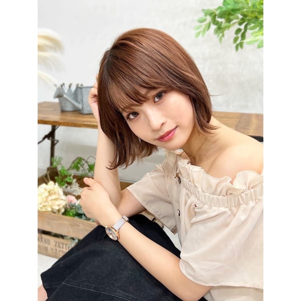 当日予約or平日限定《《顔回りで韓国風×小顔》 esu のカット ￥3,300
