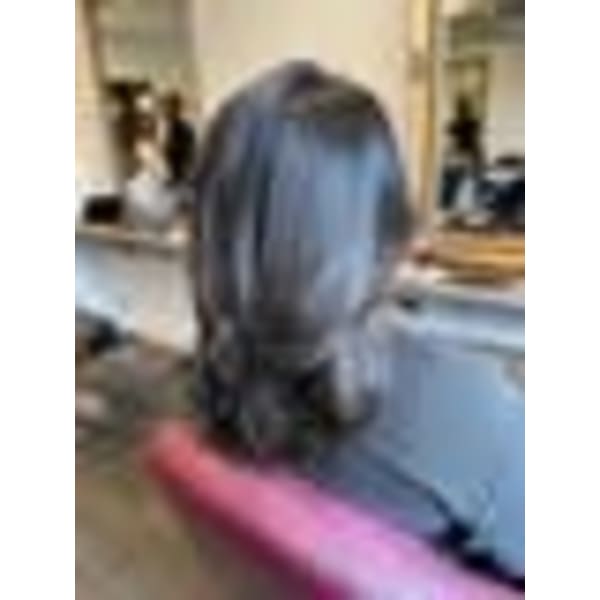 【当店人気no.1】カット+ルミエールカラー+新フローディアトリートメント¥21450→¥16089