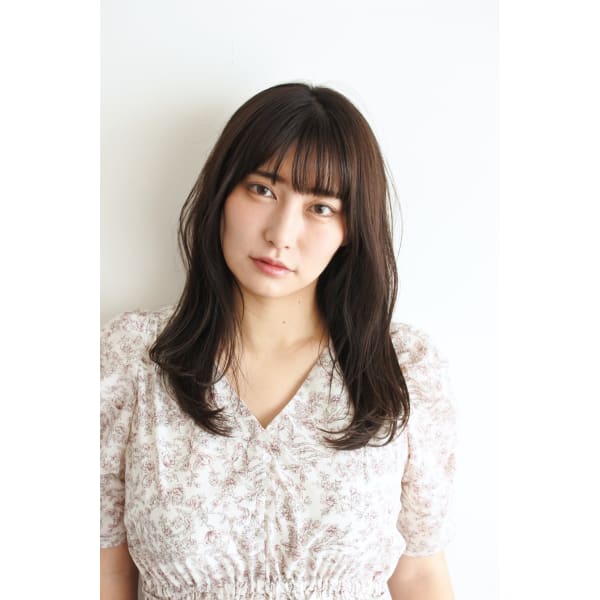 色持ち、ツヤ感、透明感☆カラー＋トリートメント￥8800