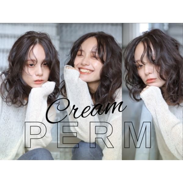 【リピート割引】 カット＋パーマ+シャンプーブロー　１２１００円⇒　