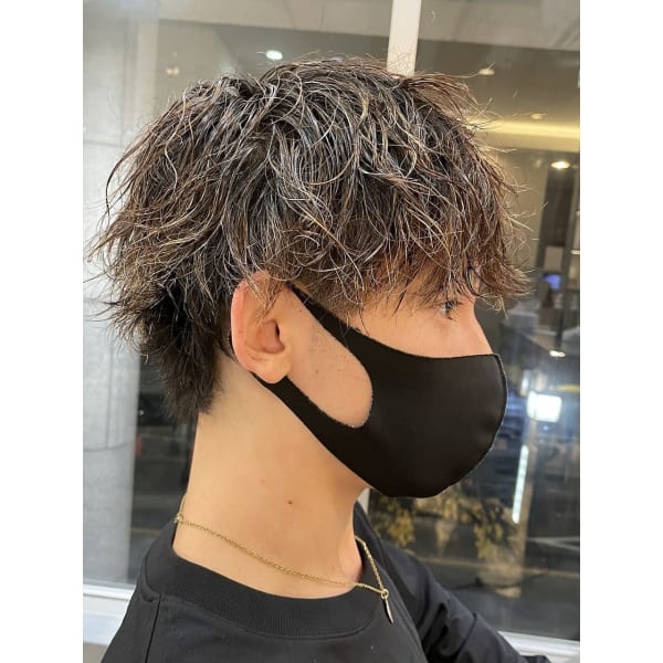 【メンズ限定】カット＋ツイストスパイラルパーマ