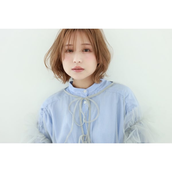 リタッチカラー＋カット＋前処理剤￥3,850