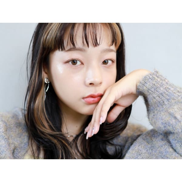 【手触り◎艶感◎】艶髪前髪縮毛矯正＋カット／5950