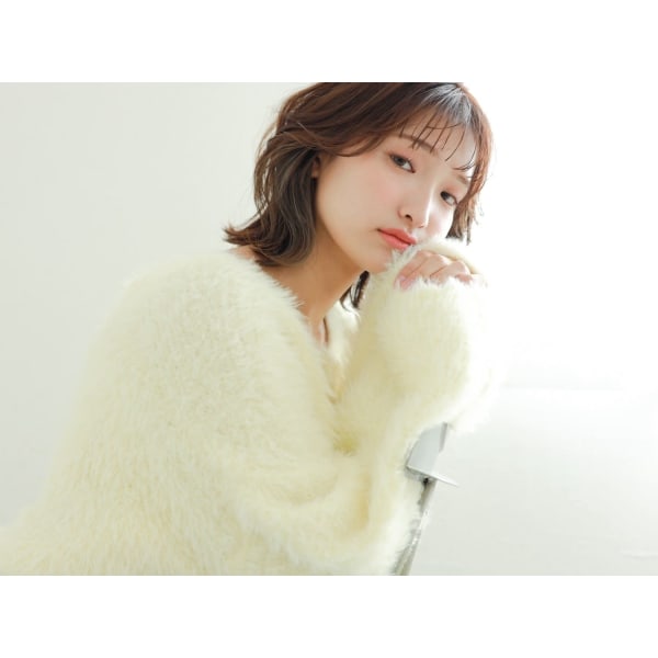 【平日限定】コスメパーマ＋アミノケアカラー＋カット￥8,360