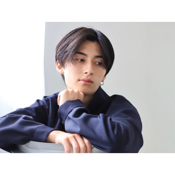 【男性限定】カット＋シャンプー＋眉カット￥4000