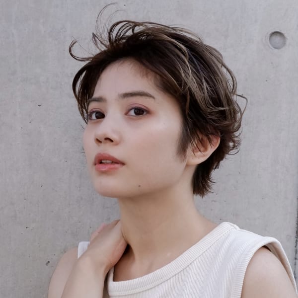 似合わせ小顔カット＋カラー￥16500→￥15400