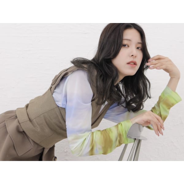 【学割|24歳以下/ダメ-ジ補修】カット+ケアカラー+4stepトリートメント¥6,930