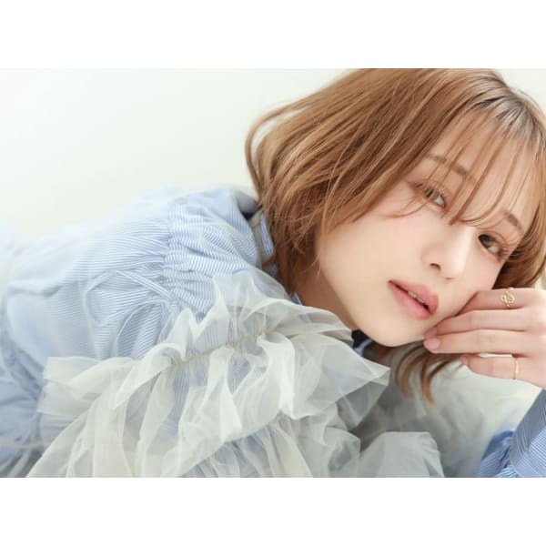 【やわらか質感デジパ★】コスメデジタルパーマ＋カット＋後処理剤／8200