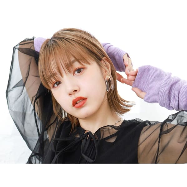 【ぷるん♪と弾む質感★】コスメデジタルパーマ＋カット＋tokioTR／12300