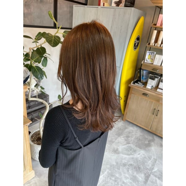 〈艶☆☆〉明るい白髪染めカラー＋Aujuaトリートメント＋カット￥14100→