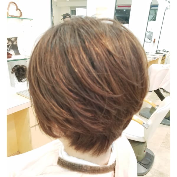 オーガニックカラー＋似合わせカット＋ケラスターゼトリートメント