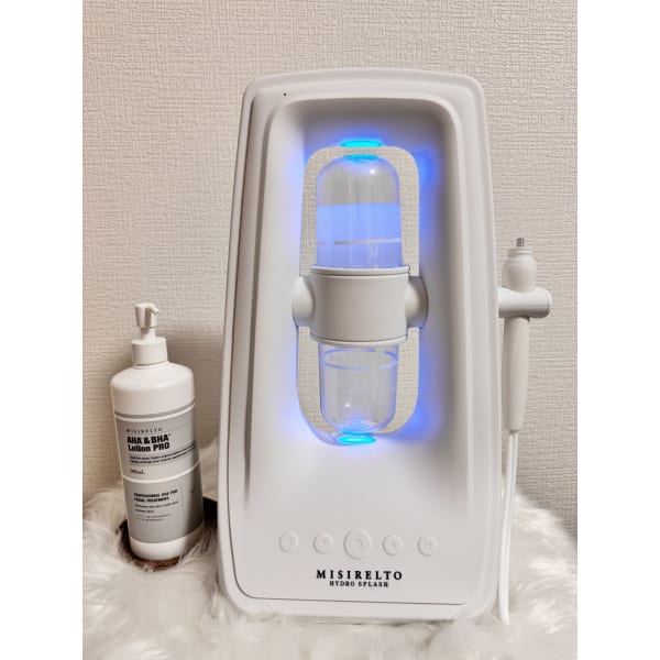 【水素水使用】毛穴・角栓ハイドロピーリング+顔パック