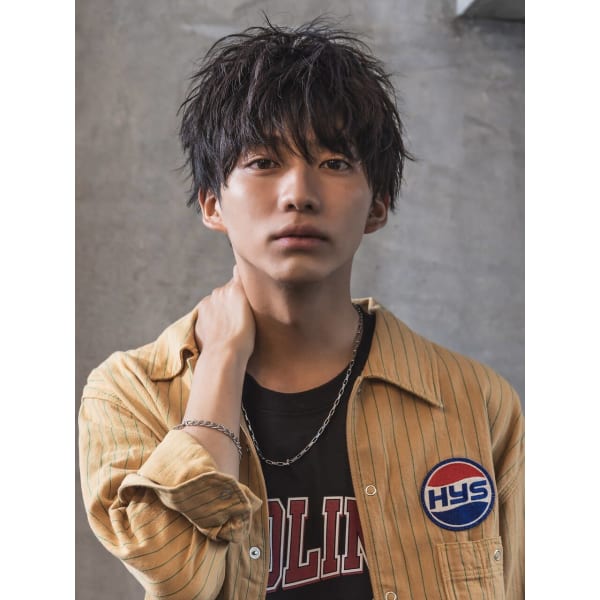 【新規限定】メンズカット＋パーマ￥10,000＊熊本／メンズメイク／韓流ヘア＊