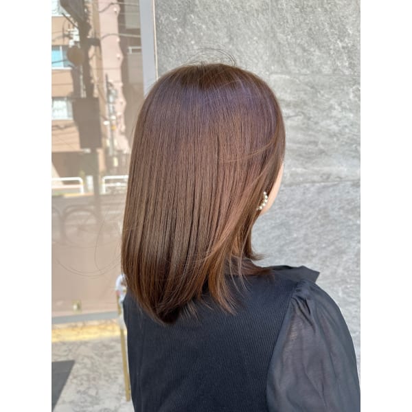 カット＋ケアカラー＋酸熱トリートメント